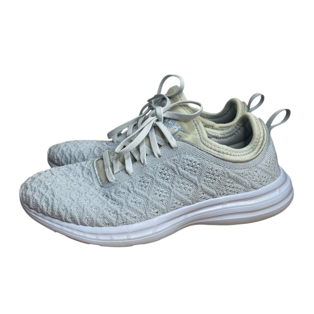 APL Techloom Phantom Blue Sneakers Womens 9 Missing Insoles
